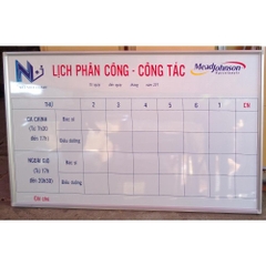 Bảng lịch công tác 0.8 x 1.2 m