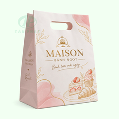 In túi giấy đựng bánh ngọt, túi giấy bakery theo yêu cầu