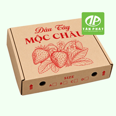 In hộp dâu tây theo yêu cầu
