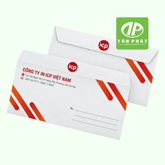 In phong bì công ty theo bộ nhận diện doanh nghiệp