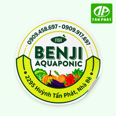 In decal giấy theo yêu cầu cho tem và nhãn sản phẩm