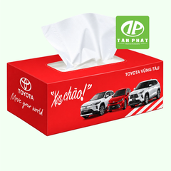 In hộp đựng khăn giấy theo yêu cầu