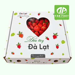 In hộp dâu tây theo yêu cầu