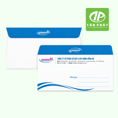 In phong bì công ty theo bộ nhận diện doanh nghiệp