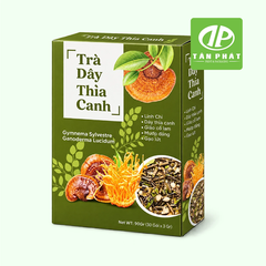 In hộp giấy đựng trà