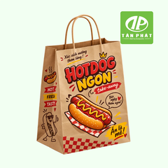 In túi giấy đựng thực phẩm theo yêu cầu