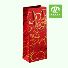 In túi giấy đựng rượu