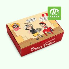 In hộp giấy đựng đồ ăn nhanh theo yêu cầu