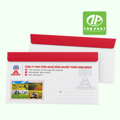 In phong bì công ty theo bộ nhận diện doanh nghiệp