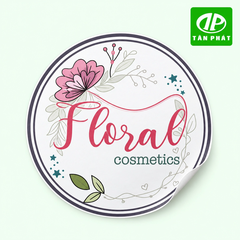 In decal giấy theo yêu cầu cho tem và nhãn sản phẩm
