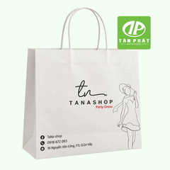 In túi giấy shop thời trang