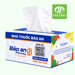 In hộp đựng khăn giấy theo yêu cầu
