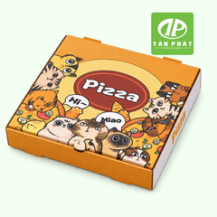 In hộp bánh pizza theo yêu cầu