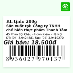 In tem phụ sản phẩm