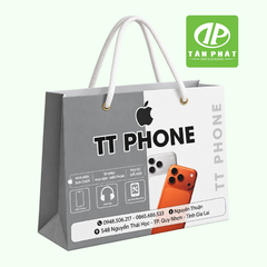 In túi giấy đựng điện thoại
