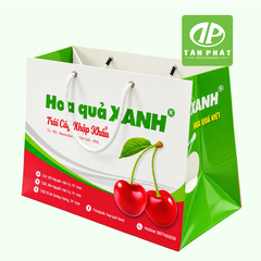 In túi giấy đựng hoa quả
