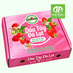 In hộp dâu tây theo yêu cầu