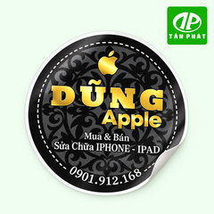 In decal giấy theo yêu cầu cho tem và nhãn sản phẩm