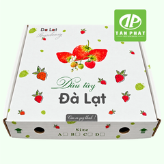 In hộp dâu tây theo yêu cầu