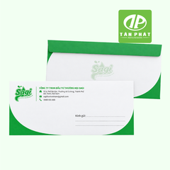 In phong bì công ty theo bộ nhận diện doanh nghiệp