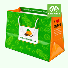 In túi giấy đựng hoa quả