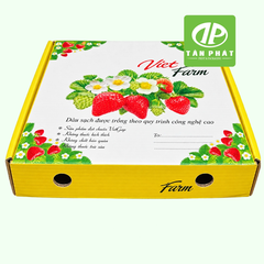 In hộp dâu tây theo yêu cầu