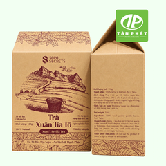 In hộp giấy đựng trà