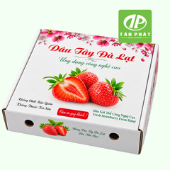 In hộp dâu tây theo yêu cầu