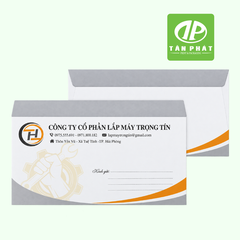 In phong bì công ty theo bộ nhận diện doanh nghiệp