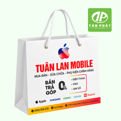 In túi giấy đựng điện thoại