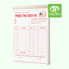 In phiếu thu