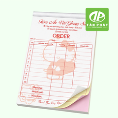 in phiếu order nhà hàng