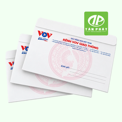In phong bì A6 / 12 × 22 theo quy cách yêu cầu