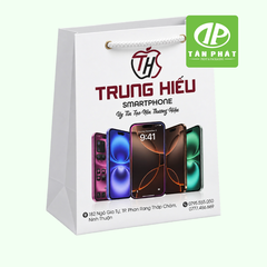 In túi giấy đựng điện thoại