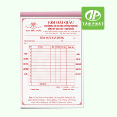 In hóa đơn bán lẻ