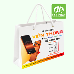 In túi giấy đựng điện thoại