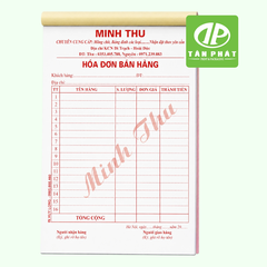 In hóa đơn bán lẻ
