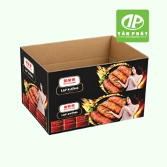 Sản xuất thùng carton in offset