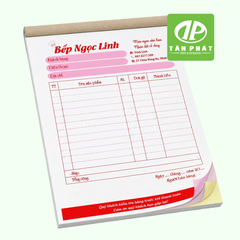 in phiếu order nhà hàng