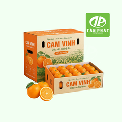 Sản xuất thùng carton đựng cam