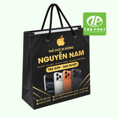 In túi giấy đựng điện thoại