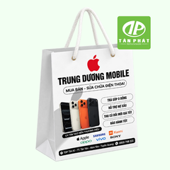 In túi giấy đựng điện thoại