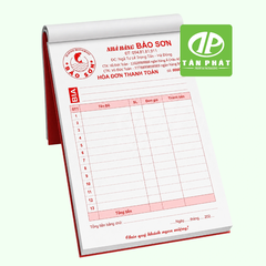 In hóa đơn có số nhảy