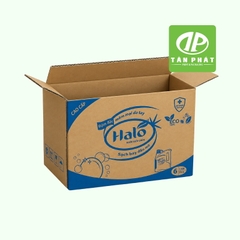 Sản xuất thùng carton in logo