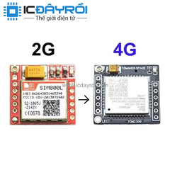 Module SIM 4G A7680C (thay thế SIM800/SIM800L)