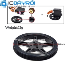 Bánh xe 5908-25T sử dụng cho servo MG995/MG996