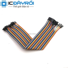 Dây bus, dây bẹ 2 đầu cái 40cm (10 sợi)