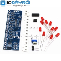 Mạch led nhấp nháy tự lắp ráp NE555 + CD4017