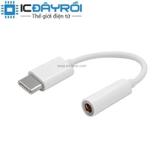Cáp DAC Type-C sang Jack âm thanh 3.5 (Có hỗ trợ MIC)