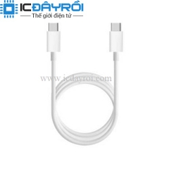 Cáp sạc 2 đầu type C cho Iphone 15